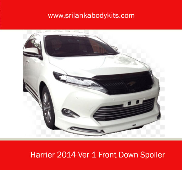 Harrier 2014 Ver 1 Front Down Spoiler