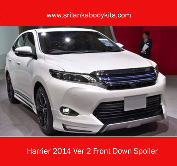 Harrier 2014 Ver 2 Front Down Spoiler