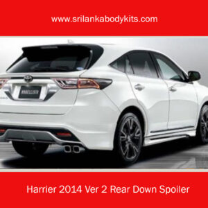 Harrier 2014 Ver 2 Rear Down Spoiler