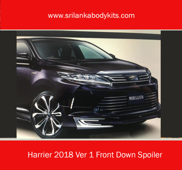 Harrier 2018 Ver 1 Front Down Spoiler