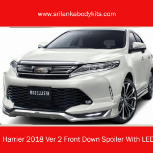 Harrier 2018 Ver 2 Front Down Spoiler With LED