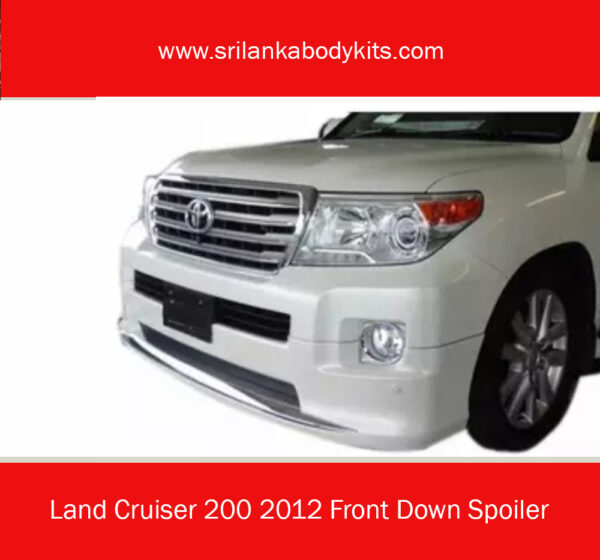 Land Cruiser 200 2012 Front Down Spoiler