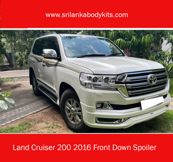 Land Cruiser 200 2016 Front Down Spoiler