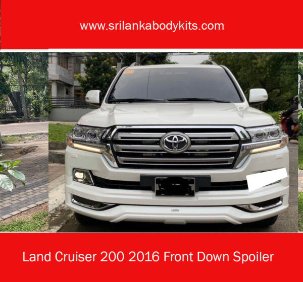 Land Cruiser 200 2016 Front Down Spoiler