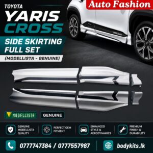 Yaris Cross Side Skirting Full Set (MODELLISTA - Genuine)